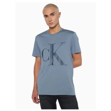 Calvin Klein 40HM825420 Mavi Erkek T-shirt
