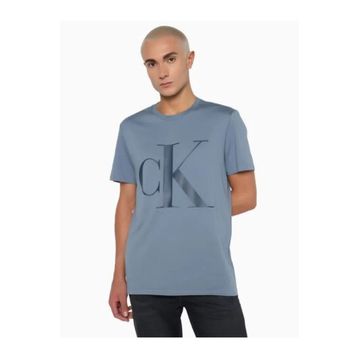 Calvin Klein 40HM825420 Mavi Erkek T-shirt