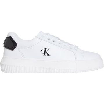 Calvin Klein Chunky Cupsole Ru Patch L Beyaz Kadın Sneaker