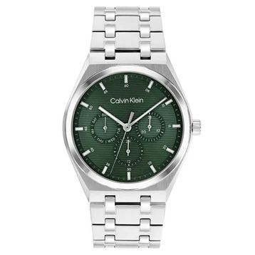 Calvin Klein CK25200521 Gri Metalik Çelik Erkek Kol Saati