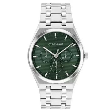 Calvin Klein CK25200521 Gri Metalik Çelik Erkek Kol Saati