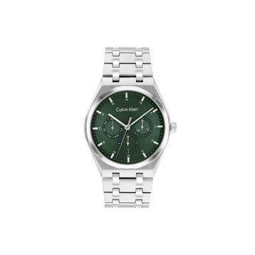 Calvin Klein CK25200521 Gri Metalik Çelik Erkek Kol Saati