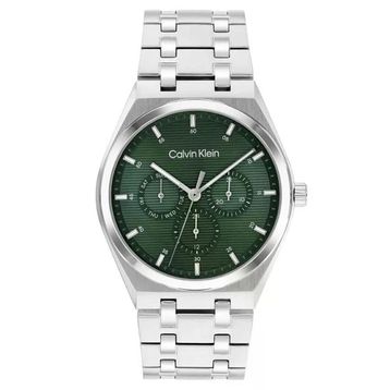 Calvin Klein CK25200521 Gri Metalik Çelik Erkek Kol Saati