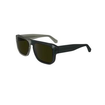 Calvin Klein CKJ 24607S 057 55 Dikdörtgen Şeffaf Kemik Unisex Güneş Gözlüğü
