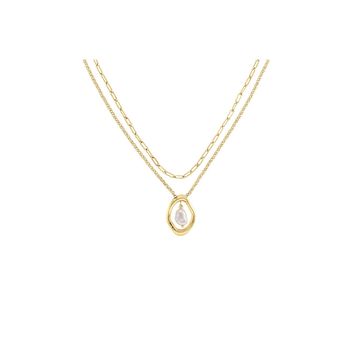 Calvin Klein CKJ35000559 İncili Kadın Kolye