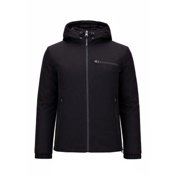 Calvin Klein CM224577-BLK FlexTech Hooded Jacket Siyah Mont