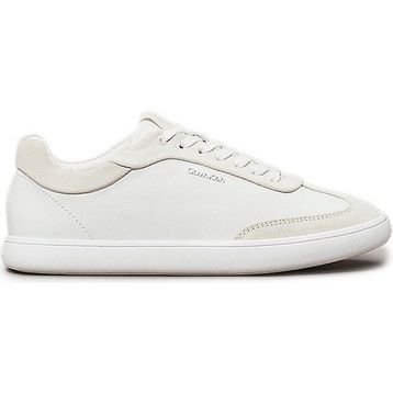 Calvin Klein Cupsole Lace Up LTH Sue Beyaz Kadın Klasik Sneaker