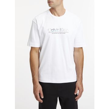 Calvin Klein K10K111133YAF Beyaz Erkek T-Shirt