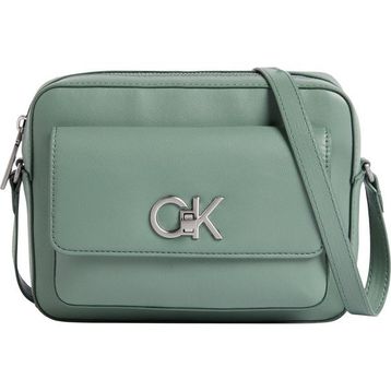 Calvin Klein K60K611083 Yeşil 16x20.5x5 Kadın Çapraz Çanta