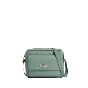 Calvin Klein K60K611083 Yeşil 16x20.5x5 Kadın Çapraz Çanta