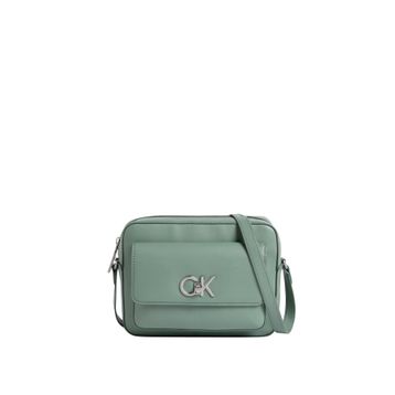 Calvin Klein K60K611083 Yeşil 16x20.5x5 Kadın Çapraz Çanta