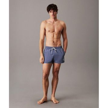 Calvin Klein KM0KM01099-PCP Gri Short Drawstring Erkek Mayo