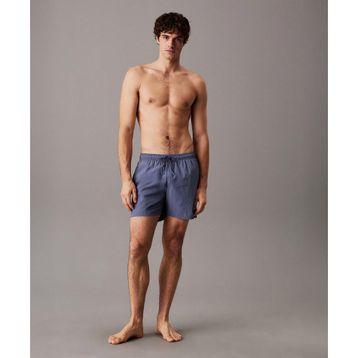 Calvin Klein KM0KM01102-PCP Medium Drawstring Gri Erkek Mayo