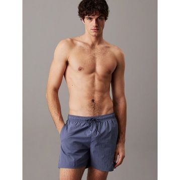 Calvin Klein KM0KM01102-PCP Medium Drawstring Gri Erkek Mayo