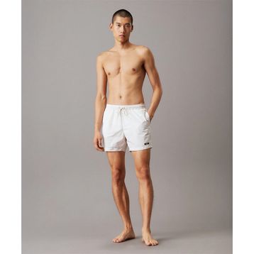 Calvin Klein KM0KM01111-ADA Beyaz Medium Drawstring Erkek Mayo