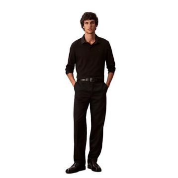 Calvin Klein Lv040em909 Ls Supima Cotton Solid Erkek Polo Tişört