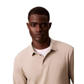 Calvin Klein Lv040em909 Ls Supima Cotton Solid Erkek Polo Tişört