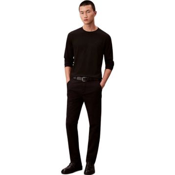 Calvin Klein LV04LD227G Ls Supima Interlock Solide Erkek Tişört