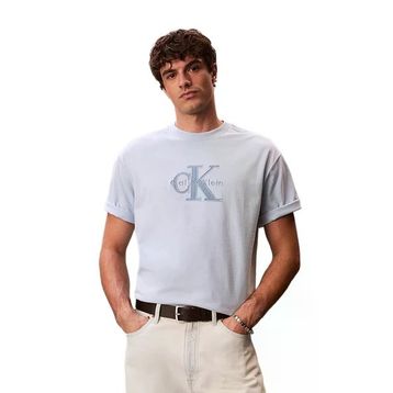 Calvin Klein LV04RF819G Elevated Monologo Erkek Tişört