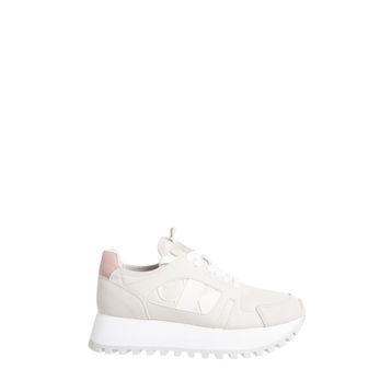 Calvin Klein Runner Low Laceup Mix NBS Bej Kadın Klasik Sneaker