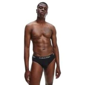 Calvin Klein Siyah 3'lü Slip Erkek Boxer