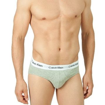 Calvin Klein Siyah 3'lü Slip Erkek Boxer