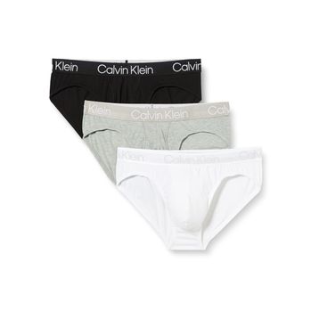 Calvin Klein Siyah 3'lü Slip Erkek Boxer