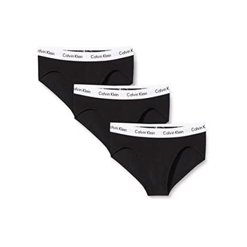 Calvin Klein Siyah 3'lü Slip Erkek Boxer