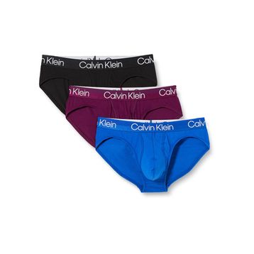 Calvin Klein Siyah 3'lü Slip Erkek Boxer