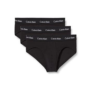 Calvin Klein Siyah 3'lü Slip Erkek Boxer