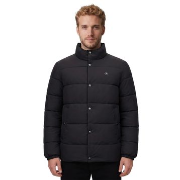 Calvin Klein Snap Front Jacket CM152963-EBY Siyah Erkek Mont