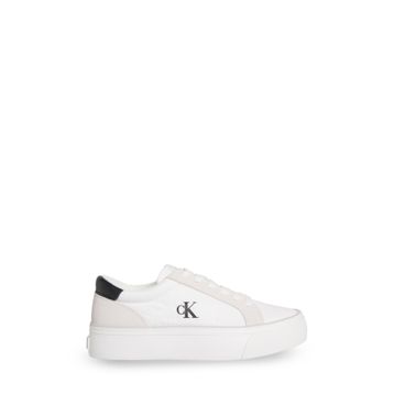 Calvin Klein Vulc Flatform MG Nylon MI Beyaz Kadın Klasik Sneaker