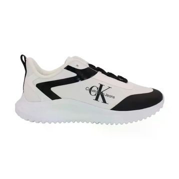 Calvin Klein YM0YM00968-01W Beyaz Siyah Erkek Sneakers