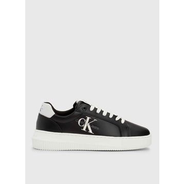 Calvin Klein YW0YW00823BDS Siyah Kadın Deri Sneaker