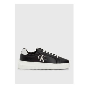 Calvin Klein YW0YW00823BDS Siyah Kadın Deri Sneaker
