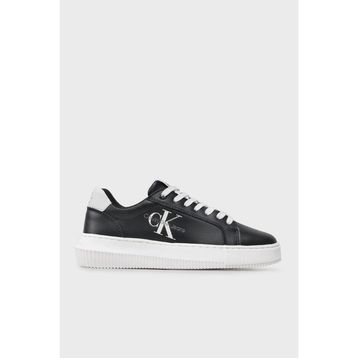 Calvin Klein YW0YW00823BDS Siyah Kadın Deri Sneaker