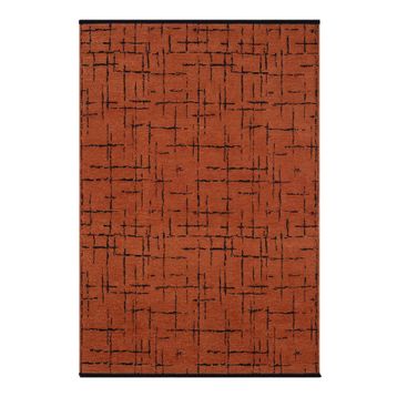 Çam Halı Bodrum BDR 118 Kiremit Özel Latex Kaymaz Tabanlı Kilim