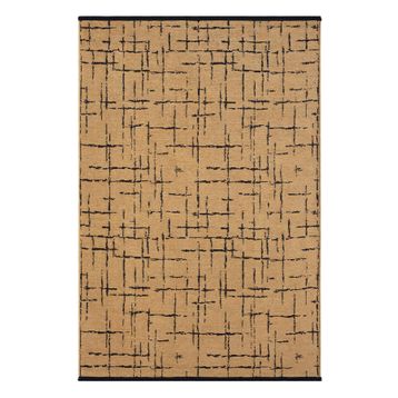 Çam Halı Bodrum BDR 124 Hardal Özel Latex Kaymaz Tabanlı Kilim