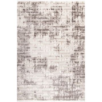 Çam Halı Eliza 4321 Gri 200x290 cm Enti Halı Modern Desenli Makine Halısı