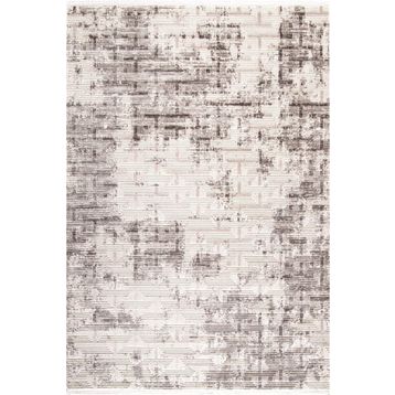 Çam Halı Eliza 4321 Gri Enti Halı Modern Desenli Makine Halısı