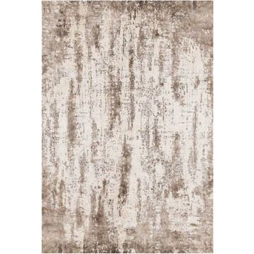 Çam Halı Gloria TD329 Kahverengi Modern Desen Dokuma Saçaklı Kilim