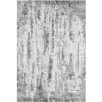 Çam Halı Gloria TD32902 Gri Modern Desen Dokuma Saçaklı Kilim