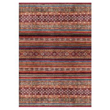 Çam Halı Gloria TD408 Multi Şal Desen Dokuma Saçaklı Kilim