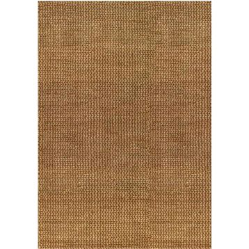 Çam Halı Gloria TD426 Kahverengi Hasır Desen Dokuma Saçaklı Kilim