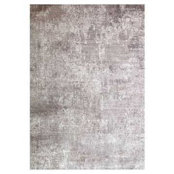 Çam Halı Gloria TD679 Gri Modern Desen Dokuma Saçaklı Kilim