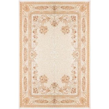 Çam Halı Gloria TD68801 Bej Klasik Desen Dokuma Saçaklı Kilim