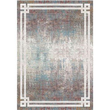 Çam Halı Gloria TD717 Multi Art Deco Modern Desen Dokuma Saçaklı Kilim