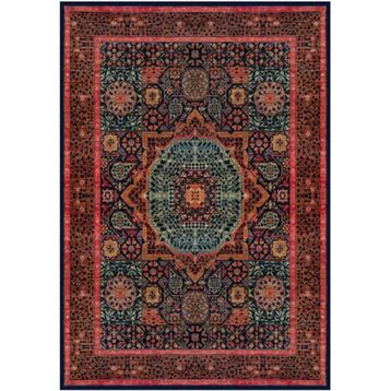 Çam Halı TD736 Gloria Multi Klasik Desen Dokuma Saçaklı Kilim