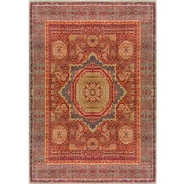 Çam Halı TD745 Gloria Multi Klasik Desen Dokuma Saçaklı Kilim