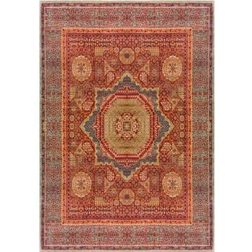 Çam Halı TD745 Gloria Multi Klasik Desen Dokuma Saçaklı Kilim